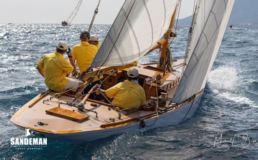 FIFI - William Fife III / Henry B. Nevins 40 ft R-Class Sloop 1925/2023 [Photo: Michael C. Geiss | Photodesign]