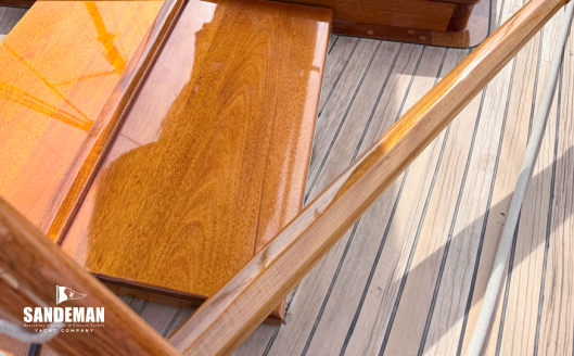 Aft deck view forward