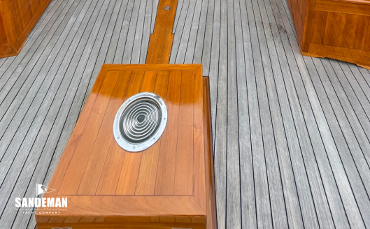 Aft deck view forward