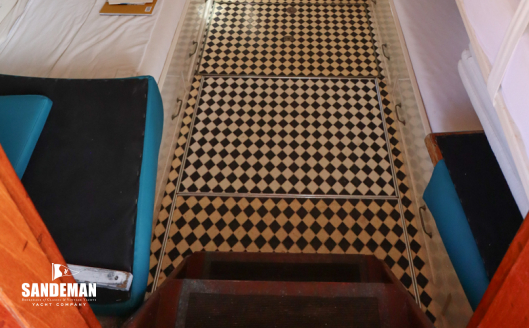 Aft cabin view forward