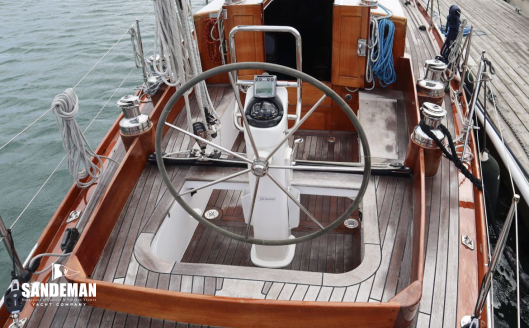 View forward from aft deck