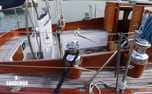 Cockpit view from port