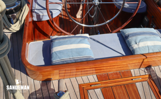 View forward from aft deck