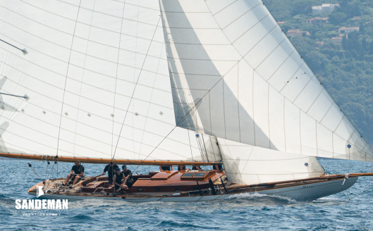 MARGA - C.O. Liljegren 51 ft International 10-Metre Gaff Cutter 1910/2015 [Photo: James Robinson Taylor]