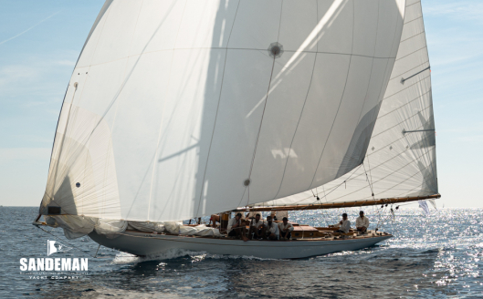 MARGA - C.O. Liljegren 51 ft International 10-Metre Gaff Cutter 1910/2015 [Photo: James Robinson Taylor]
