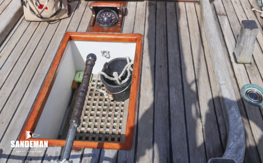 View forward from aft deck